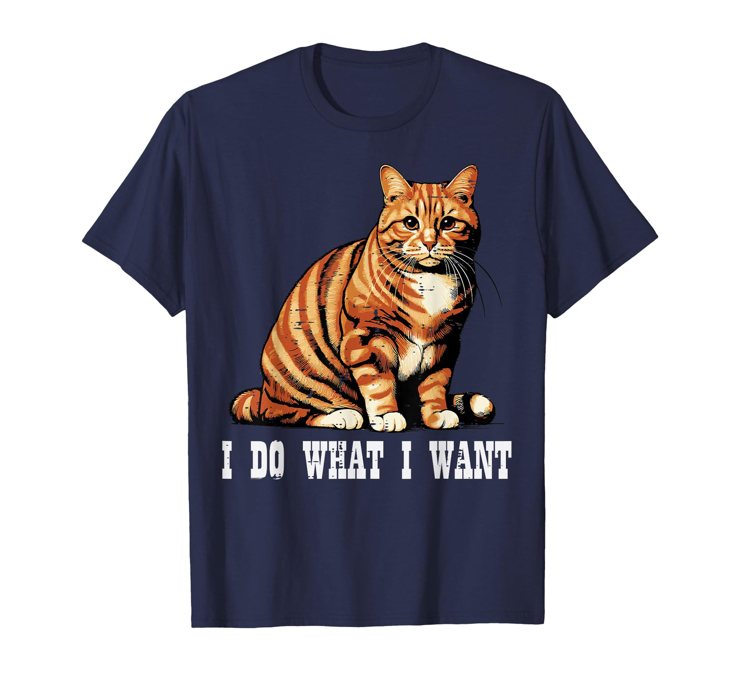 Cat I Do What I Want Funny Kitten Sarcastic Men Women Kids T-Shirt