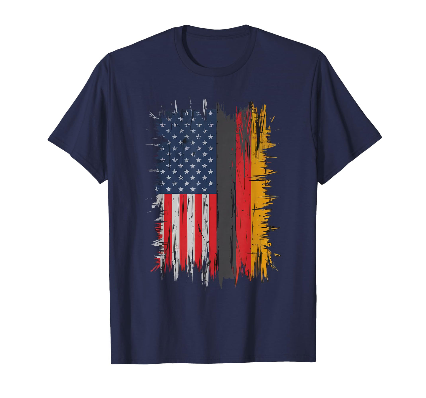 Half German Half American USA Flag Germany America T-Shirt