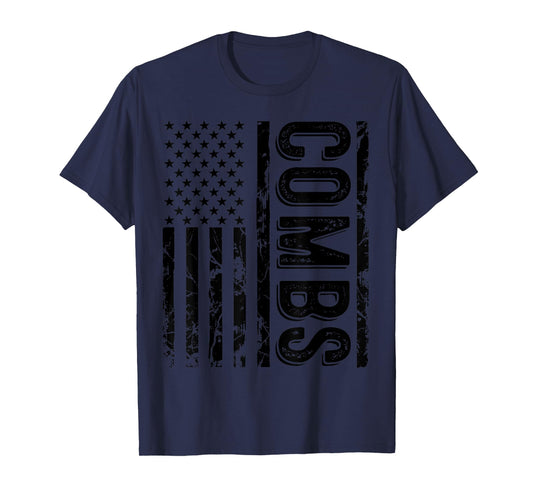 Combs Last Name Funny Surname Team Combs Family Reunion T-Shirt