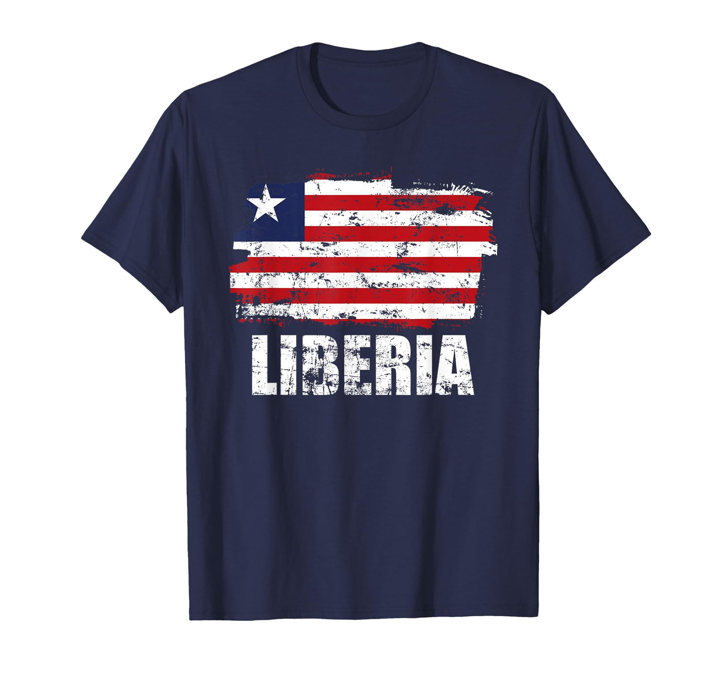Cool Liberia Liberian Flag Pride T-Shirt
