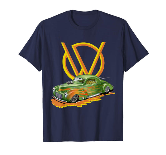 1940 Willys Hot Rod Business Coupe Speedway Model T-Shirt