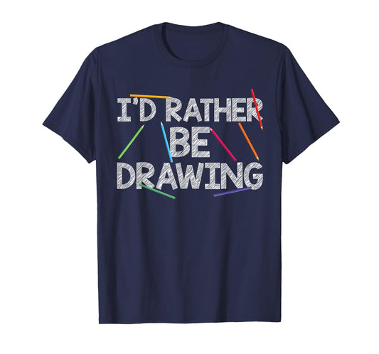 Cool Drawing Art for Men Women Sketch Pencil Artist Lovers T-Shirt