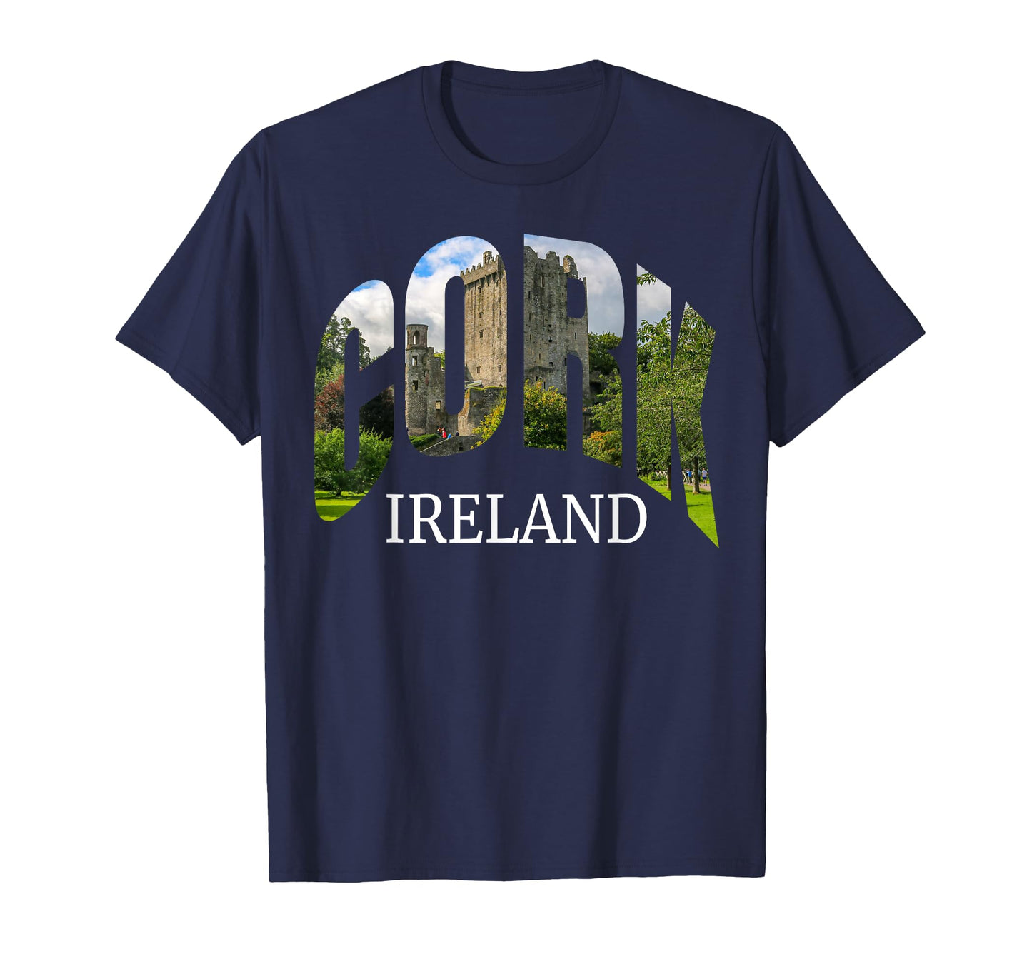 Cork Ireland Blarney Castle Photography Vacation Souvenir T-Shirt