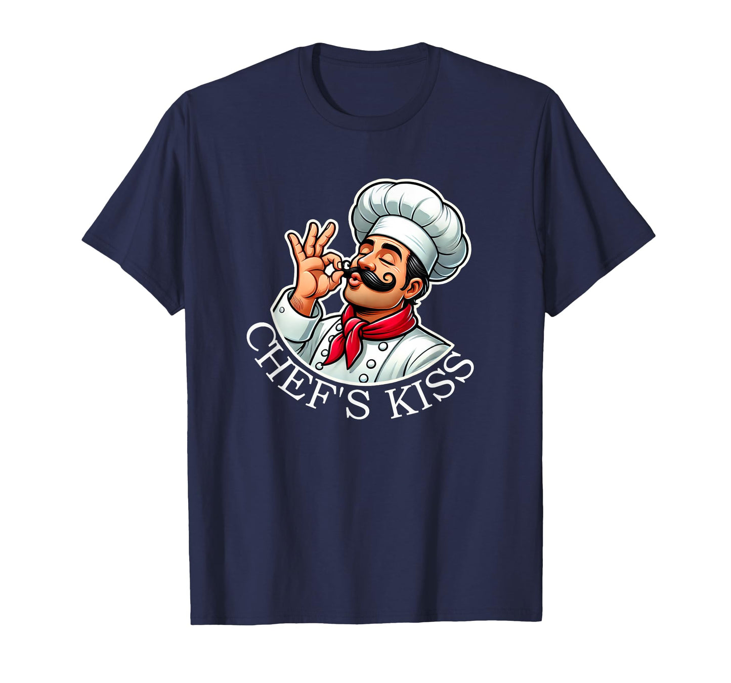 Chef's Kiss Cook Meme Delicious Perfect Retro Vintage Adults T-Shirt