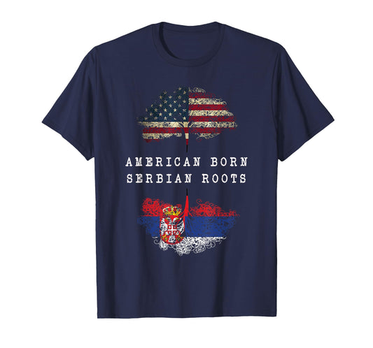 American born, Serbian roots ancestry T-shirt