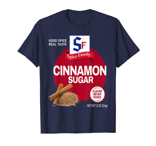 Cinnamon Sugar Spice Group Family Matching Halloween Outfit T-Shirt