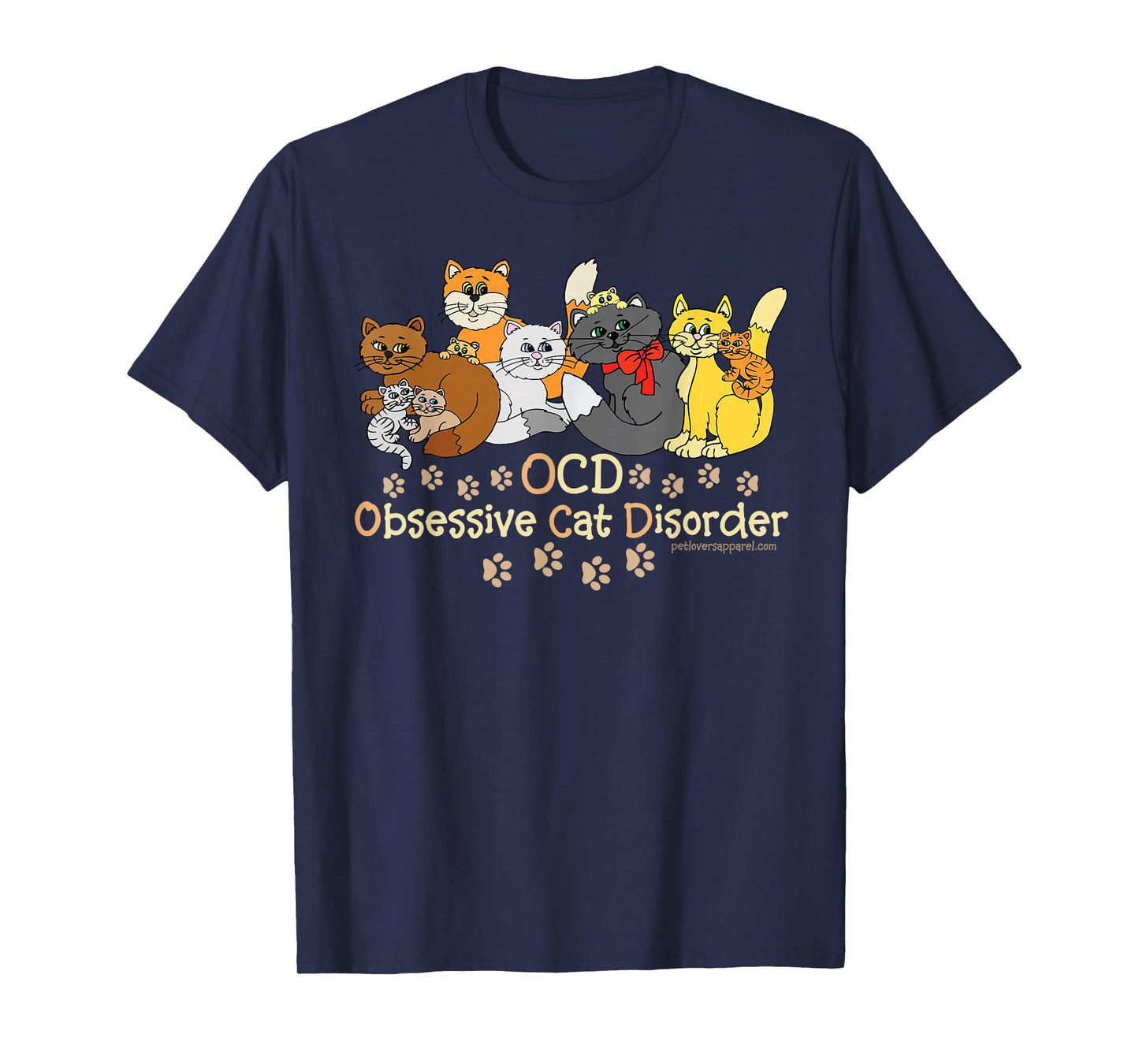 OCD Cat Disorder T-Shirt T-Shirt