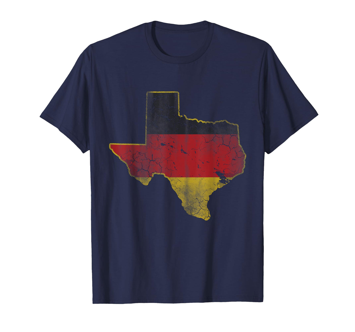 Texas German American Flag Texan Germany Deutschland T-Shirt