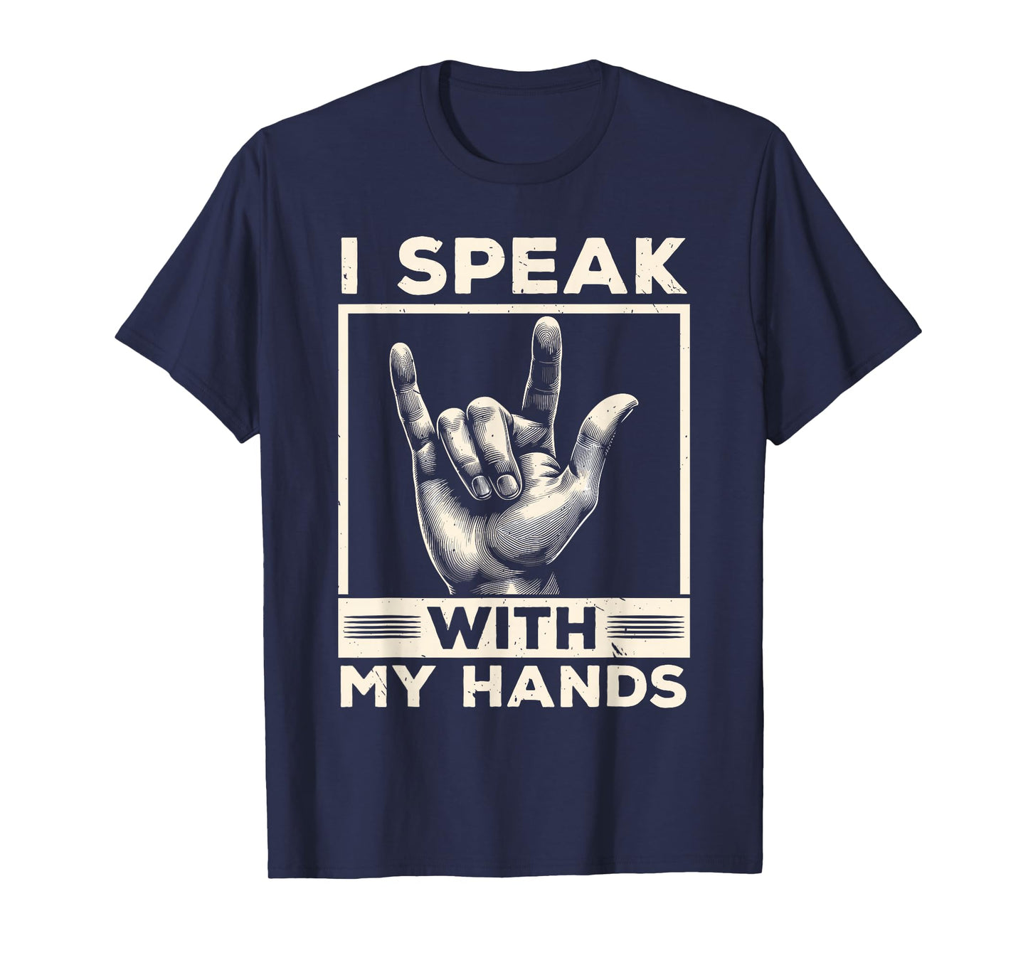 ASL Interpreter Deaf ASL Teacher American Sign Language T-Shirt