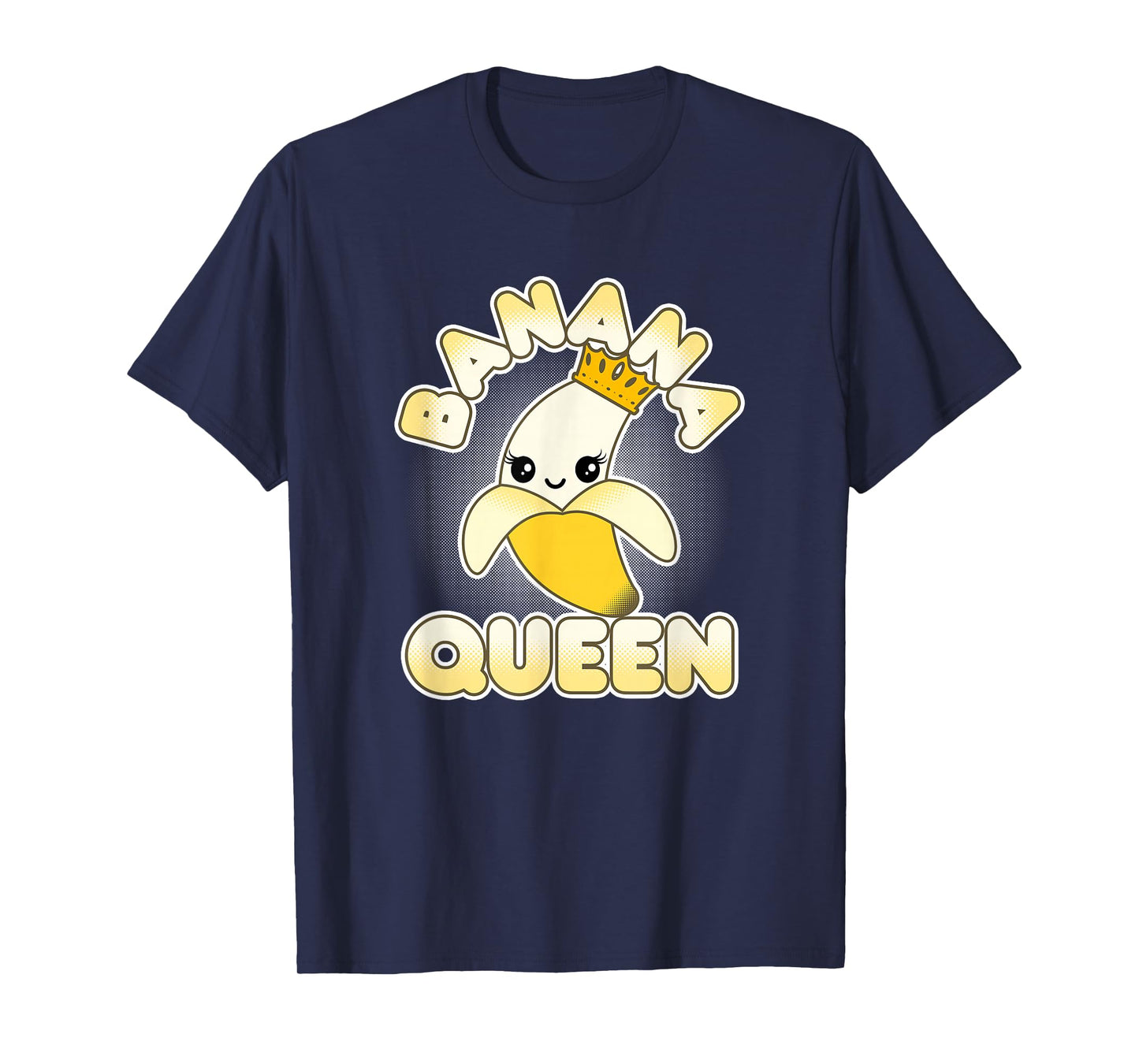 Banana Shirts for Women Girls Cute Kawaii Banana Queen T-Shirt