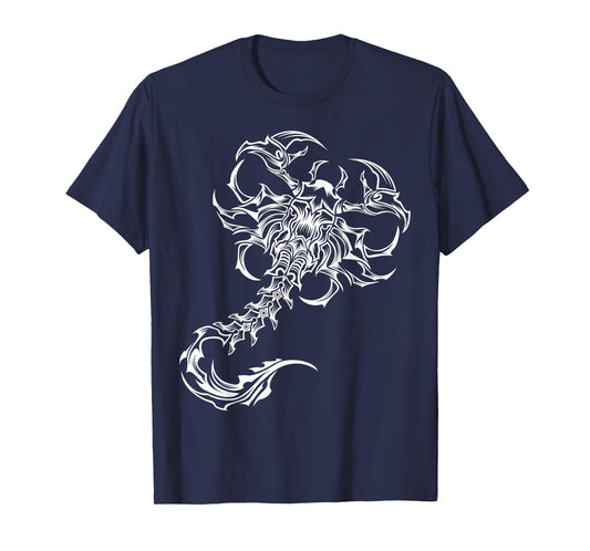White Scorpion Graphics T-Shirt