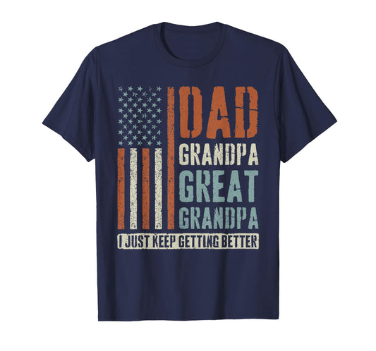 Dad Grandpa Great Grandpa T-Shirt
