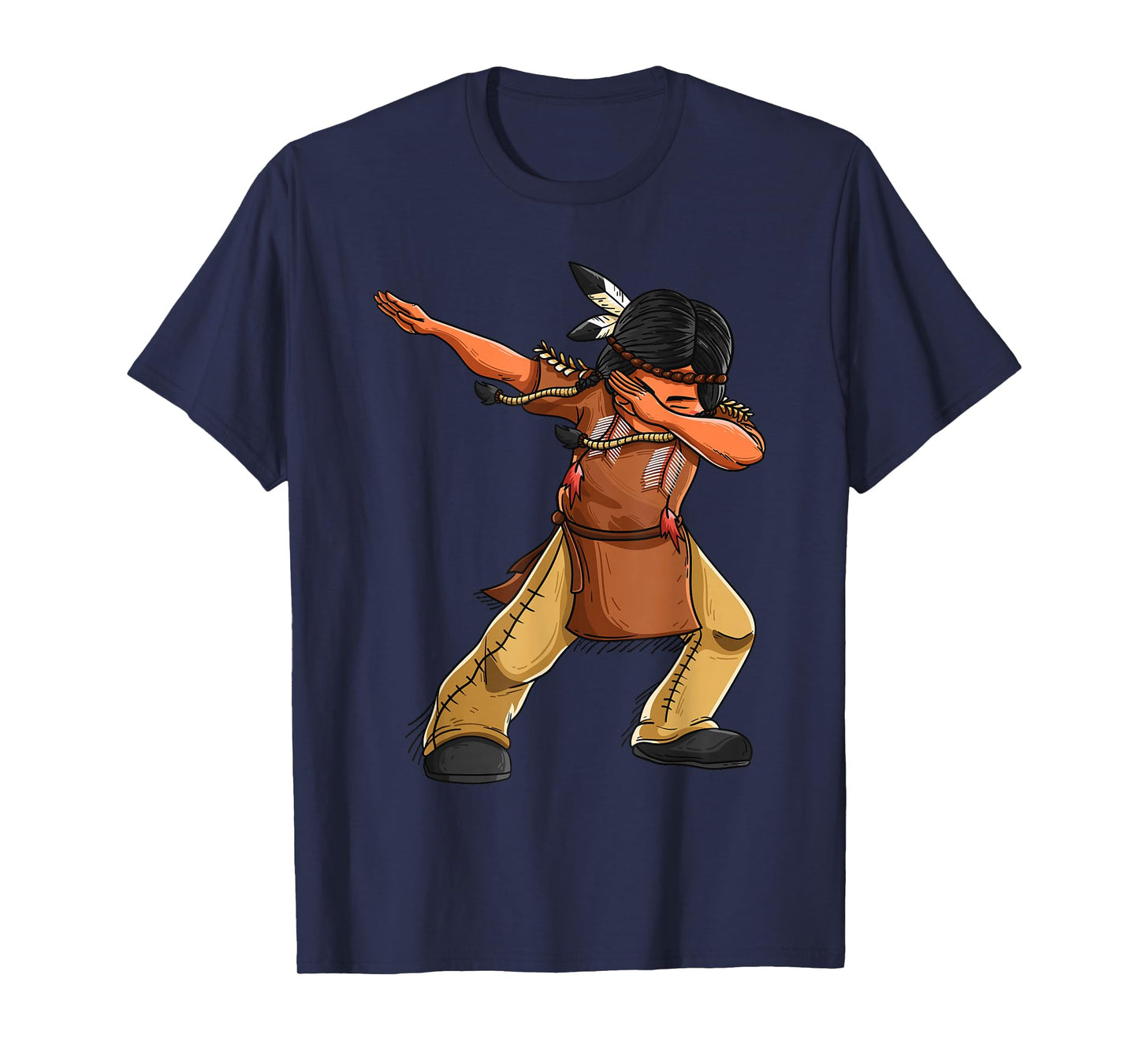 Dabbing Indian Funny Cute Native American Dance Dab Gift T-Shirt