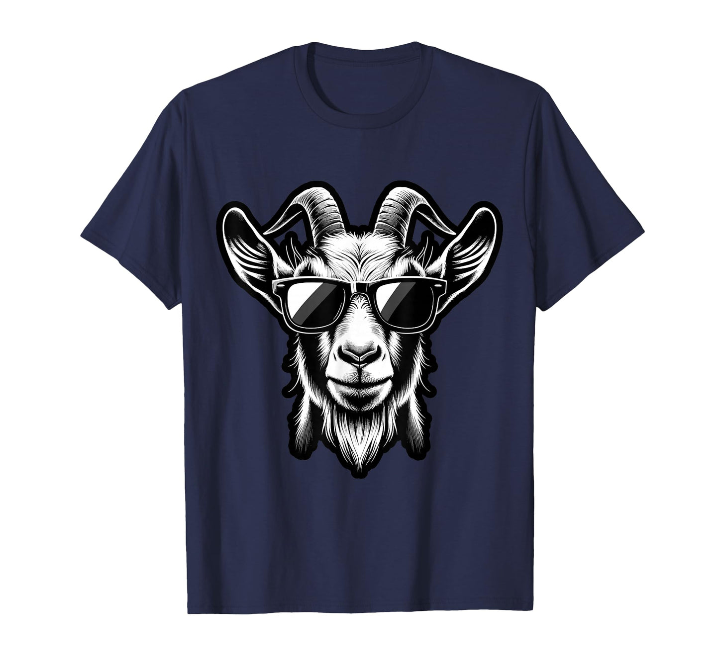 cool Goat with Sunglasses T-Shirt