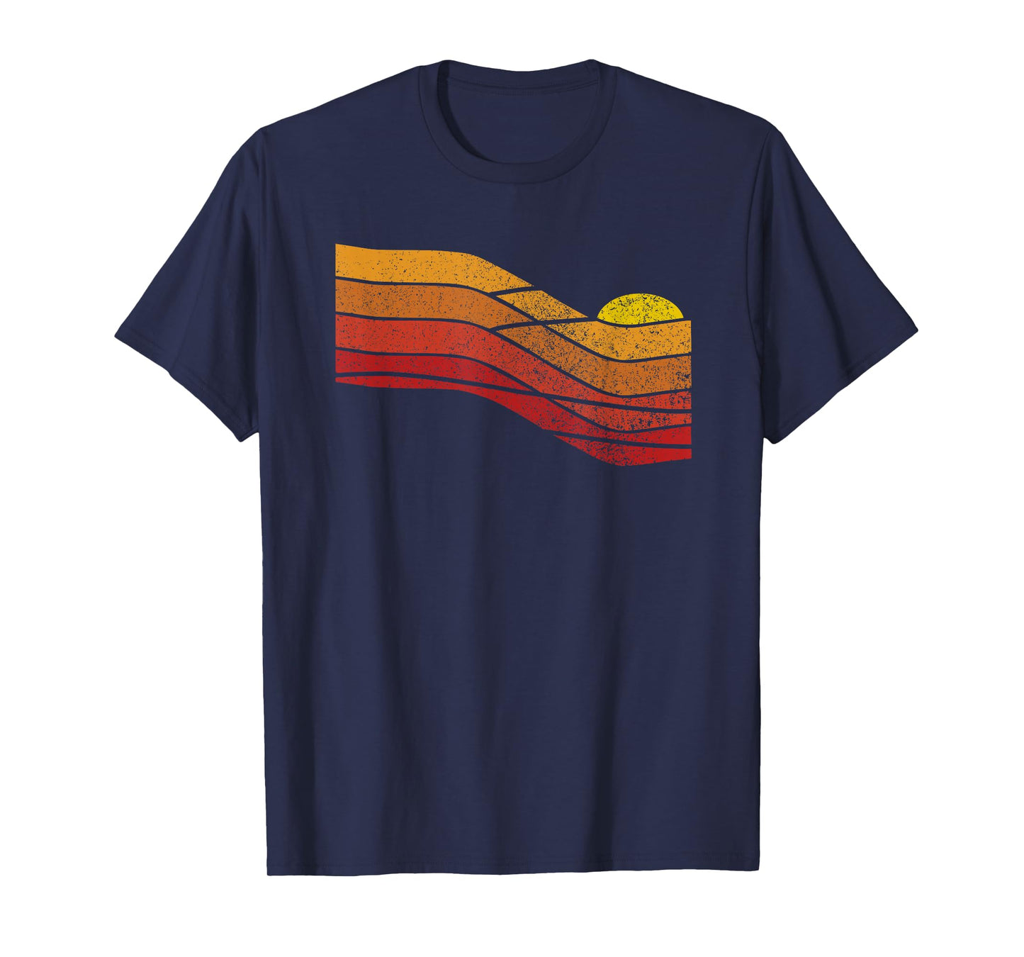 Retro Vintage 70s Retro Sunset T-Shirt