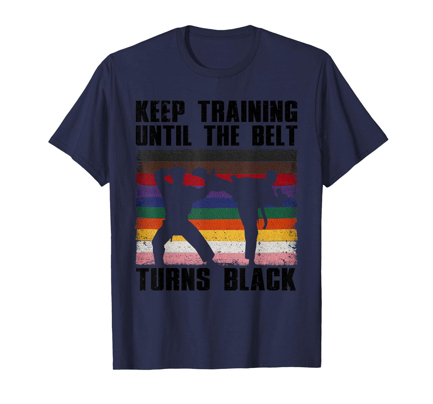 Cool Karate Art For Men Women Martial Art Karate Black Belt T-Shirt