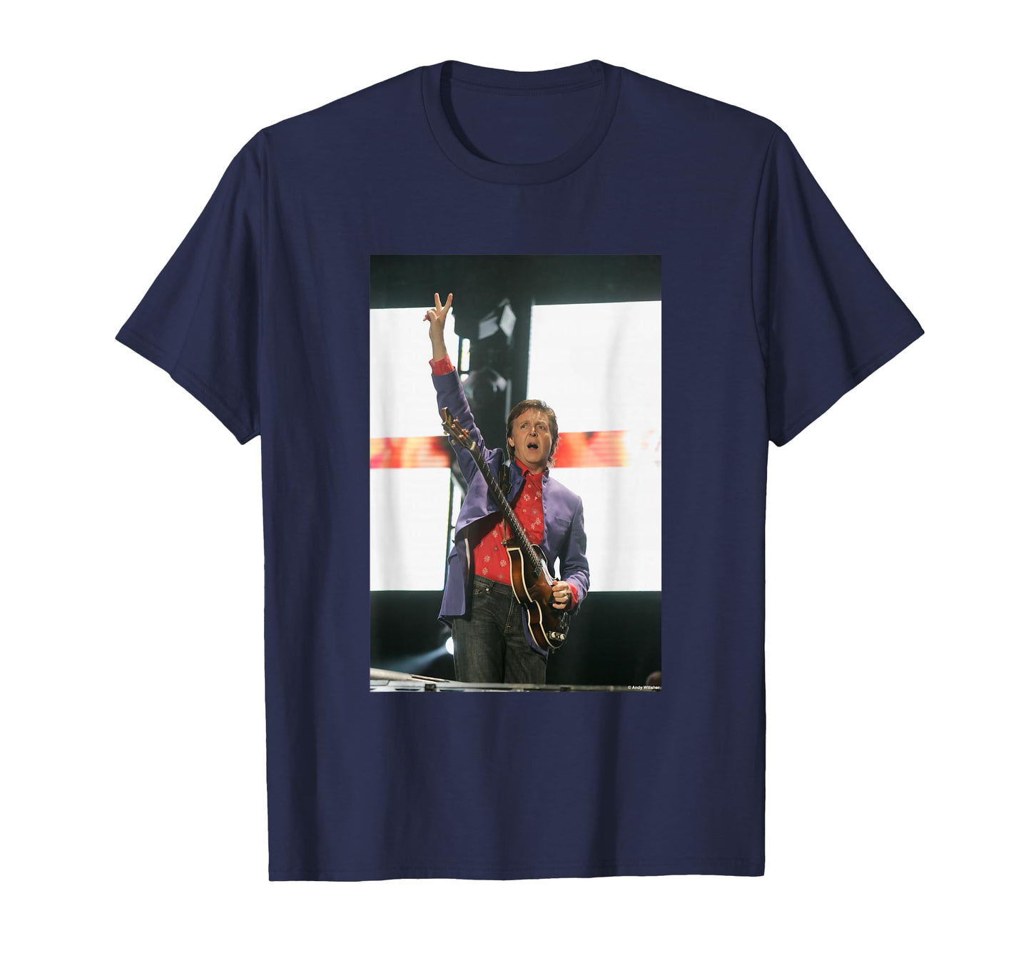 Paul McCartney of The Beatles at Glastonbury Andy Willsher T-Shirt