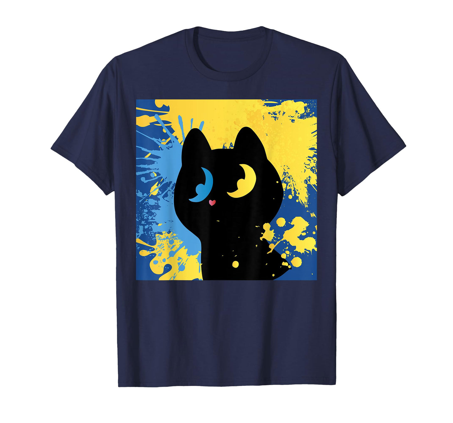 Ukrainian cats Ukraine Ukraine Flag cat lovers T-Shirt