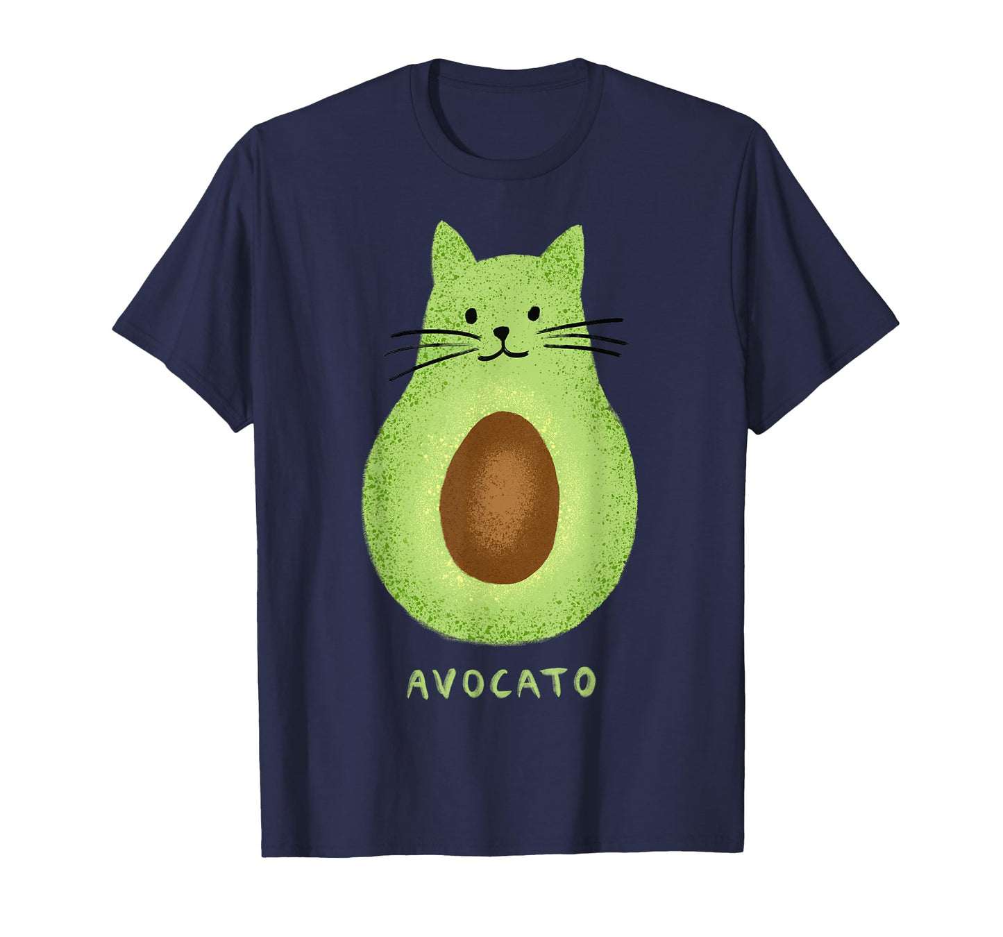 Avocato Funny Cute Cat Avocado Vegan and Cat Owner Kitten T-Shirt