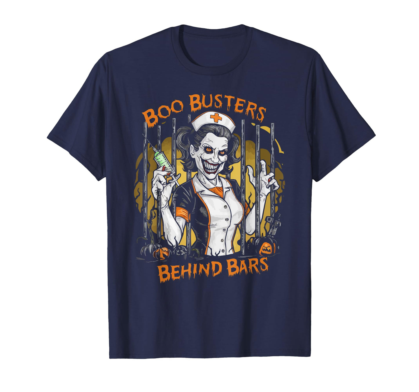 Correctional Nurse Halloween Spooky Nursing Trick Or Treat T-Shirt