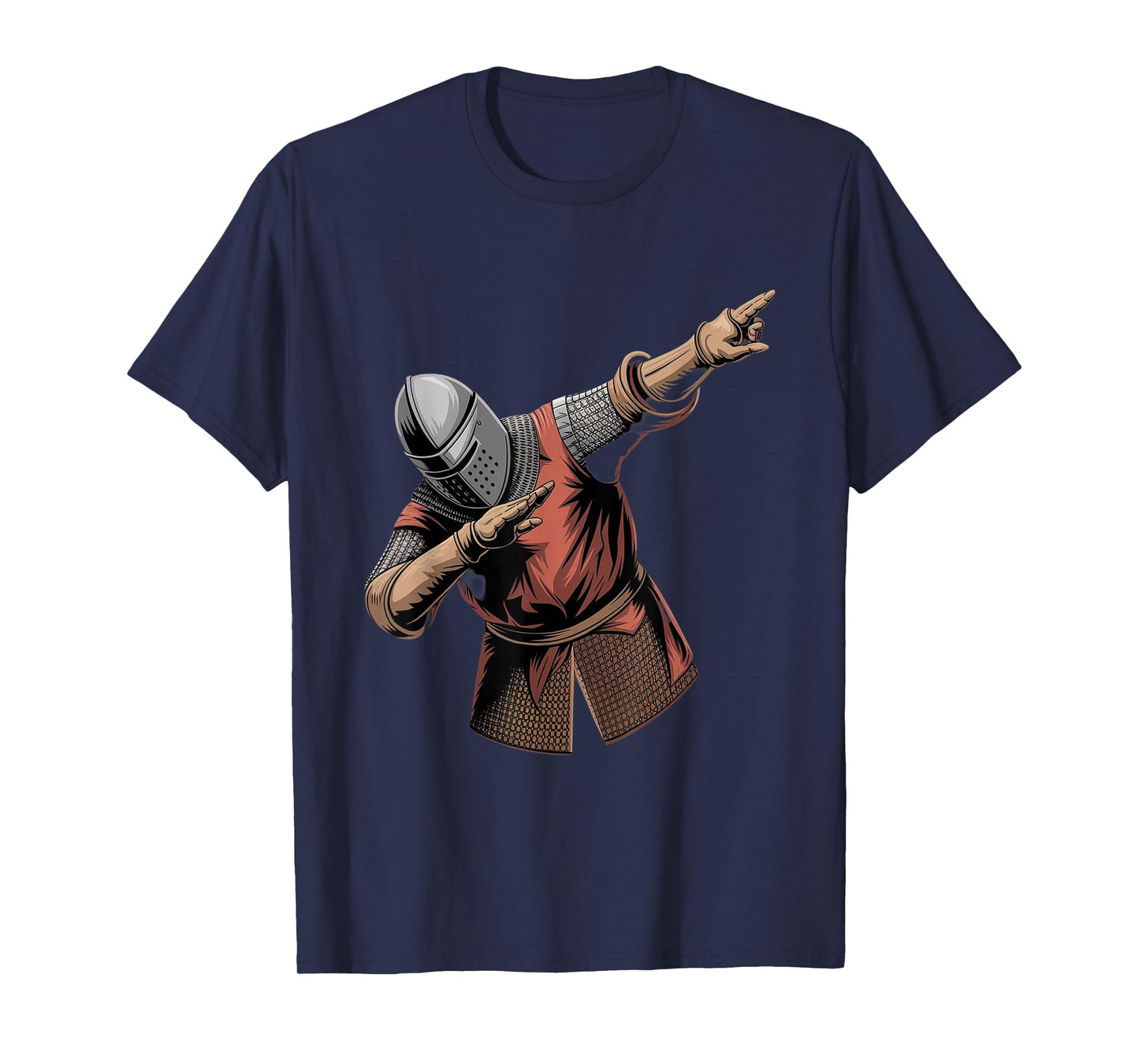 Dabbing Medieval Knight Funny Renaissance T-Shirt