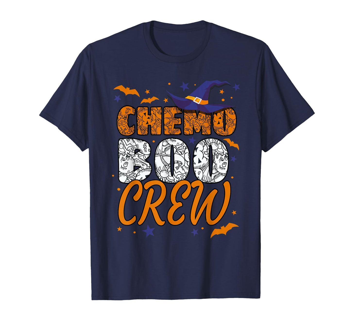 Chemo Boo Crew Halloween Chemo Nurse Matching T-Shirt