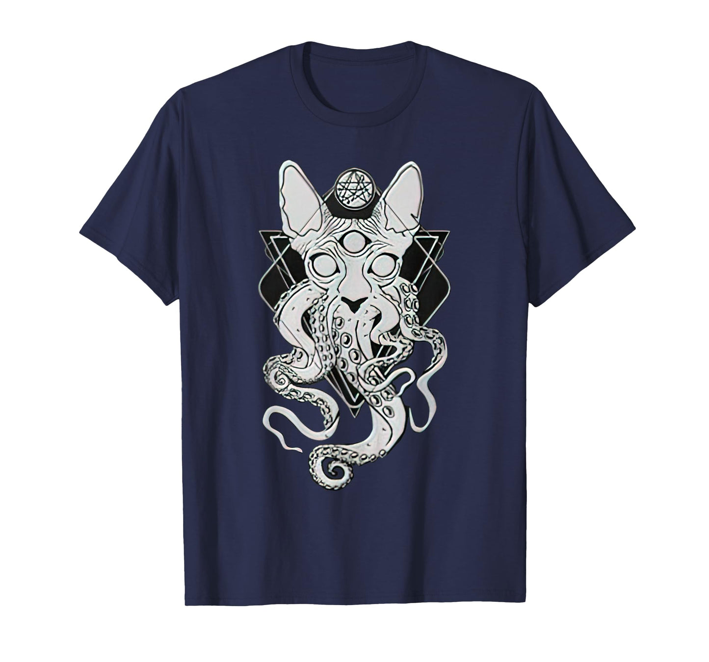 CATHULHU - the cosmic tentacle cat T-Shirt