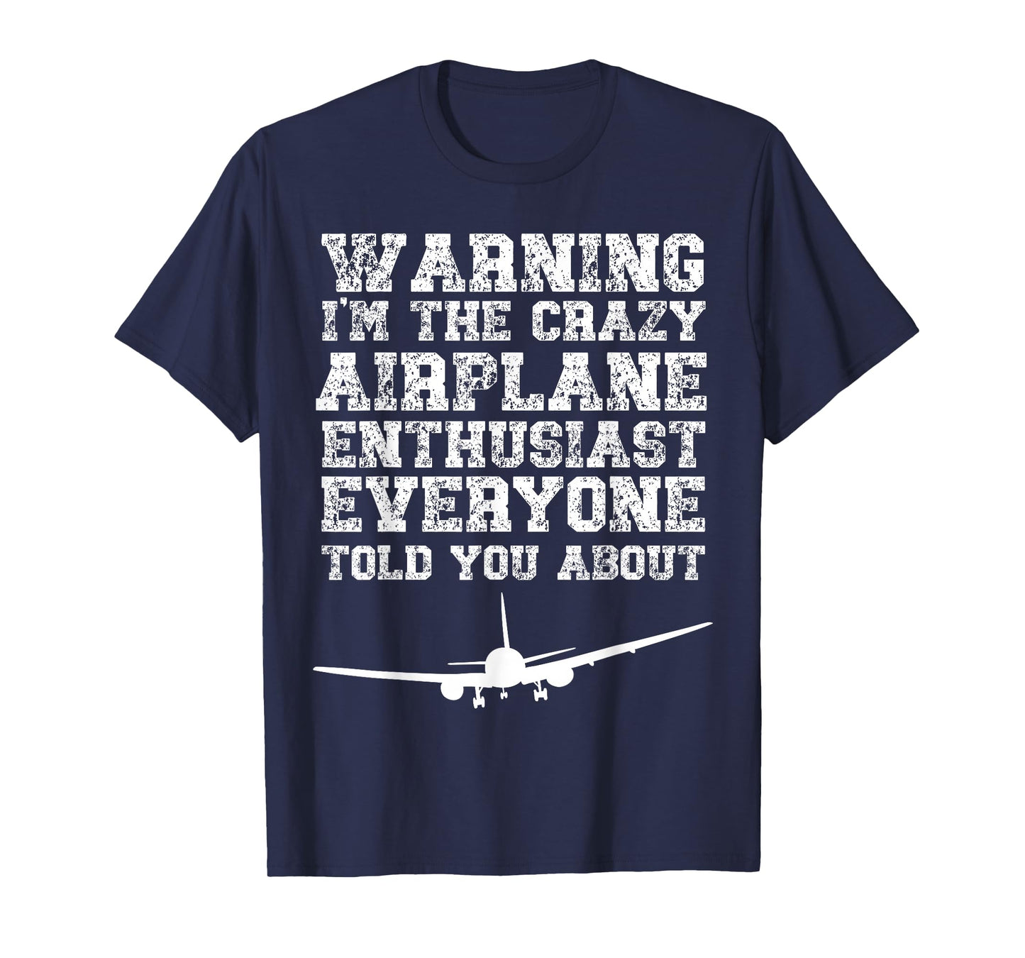 Airplane Enthusiast Men Pilot Plane Funny Aviation For Kids T-Shirt