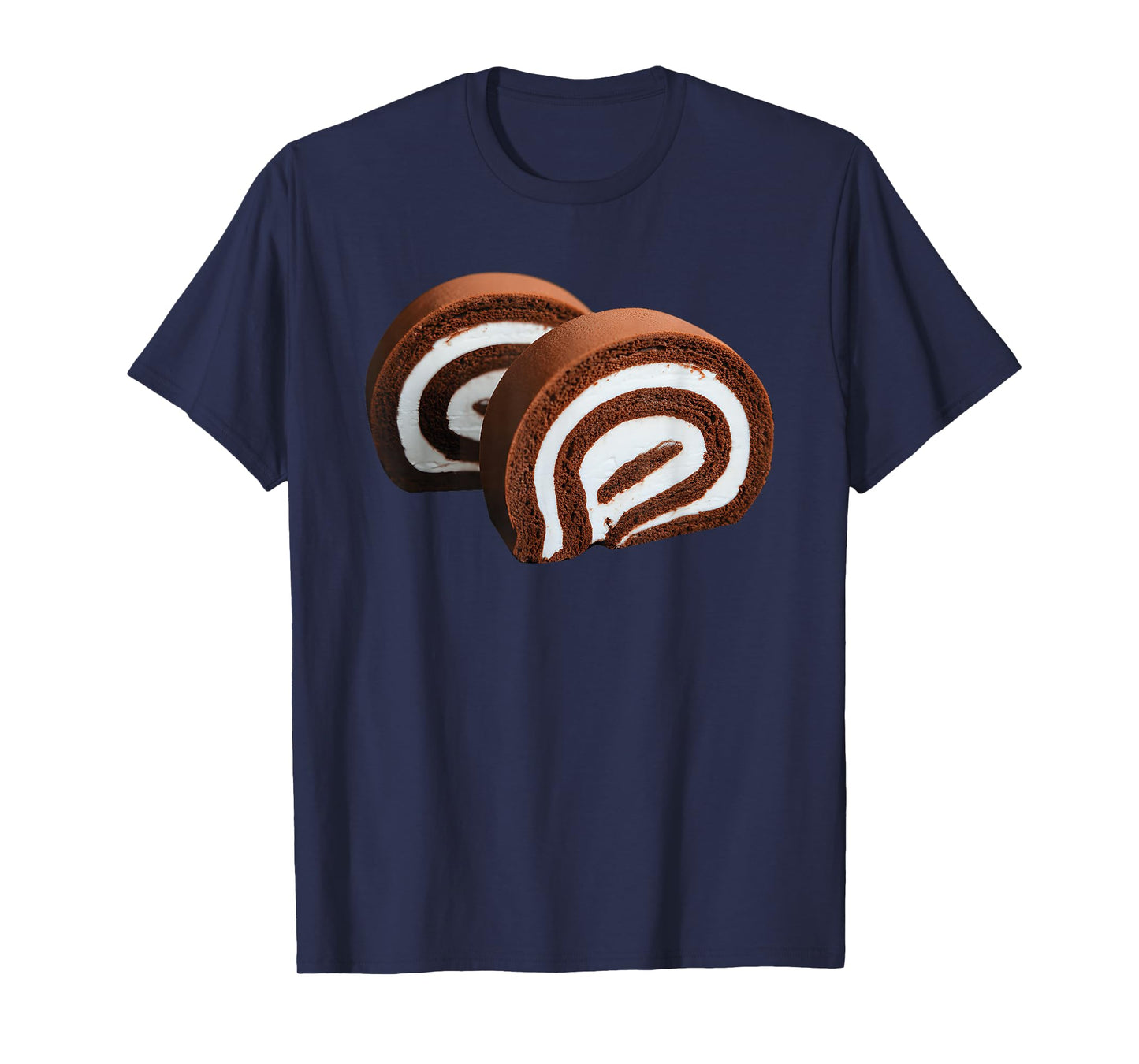 Chocolate Swiss Roll Cake T-Shirt