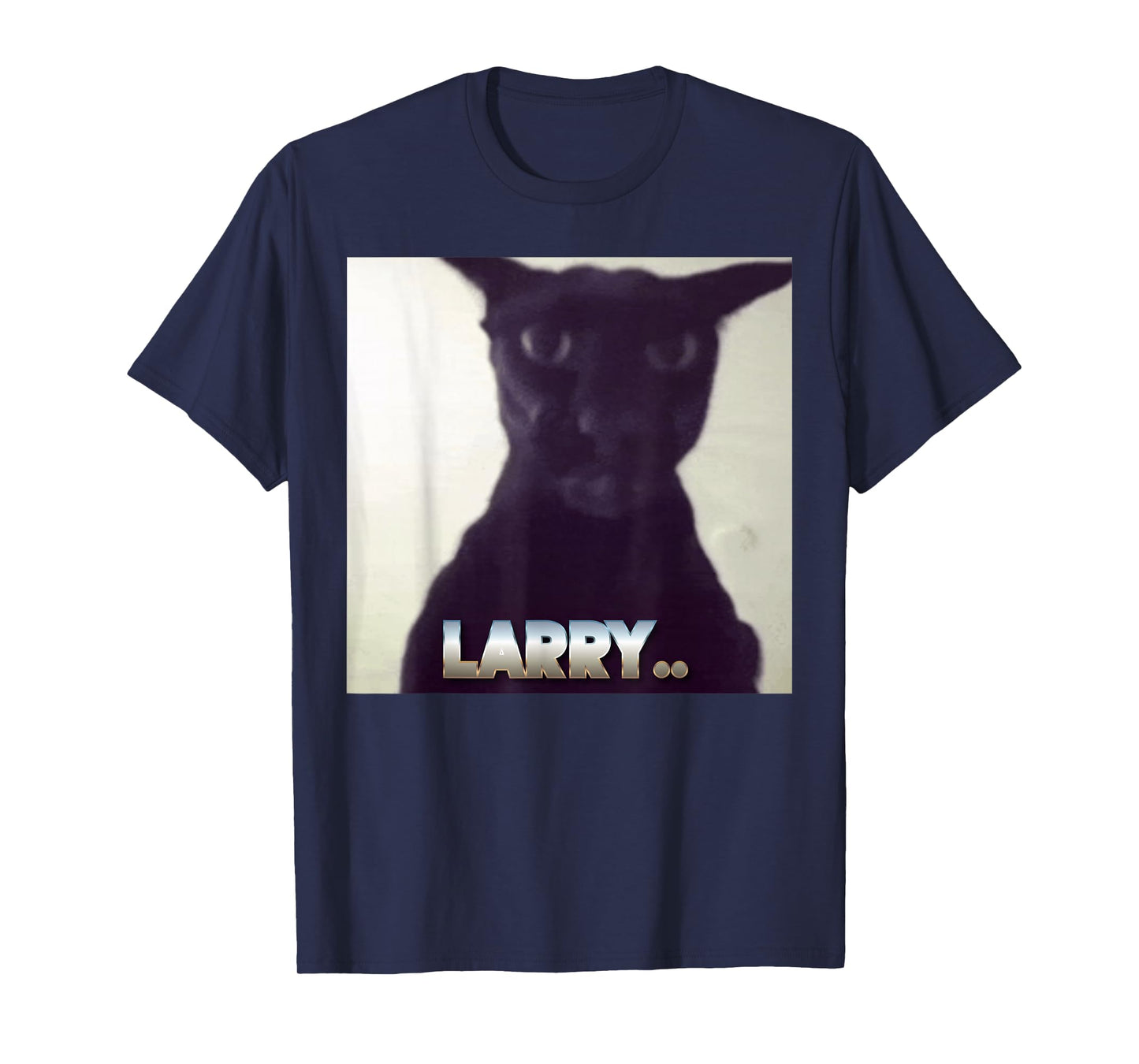 Evil Larry Meme Larry Cat Meme Cursed Memes Brainrot Memes T-Shirt
