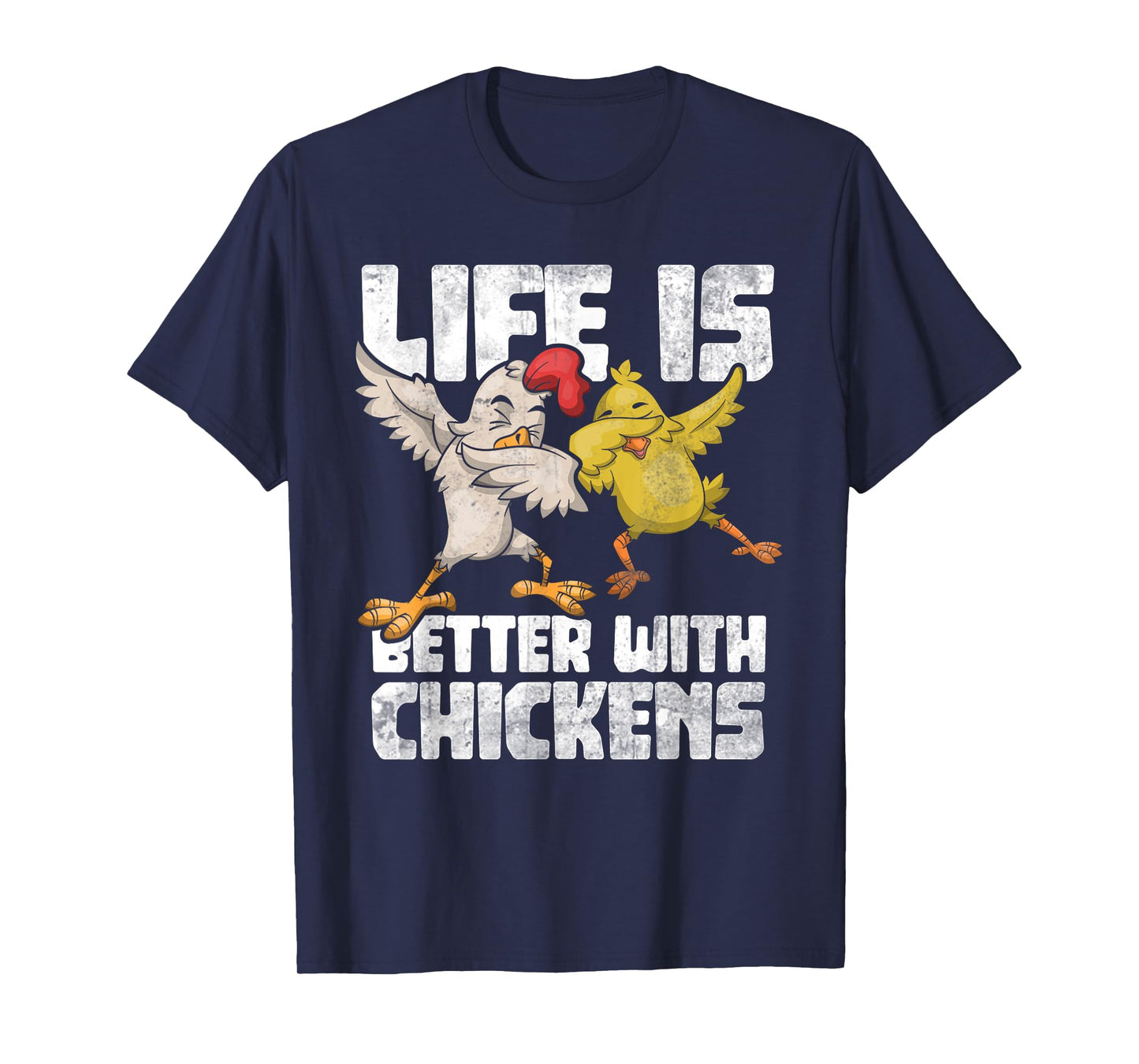 Funny Animal Farmer Kids Dabbing Rooster Dab Hen Chicken T-Shirt Small