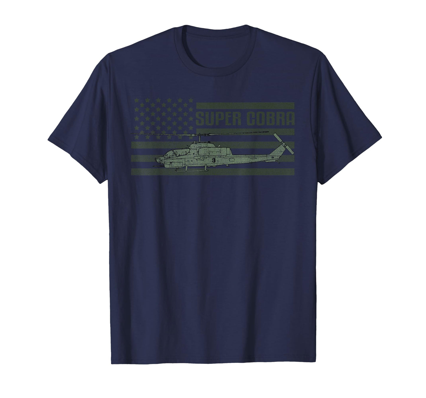 AH-1 Cobra US Military Helicopter T-Shirt
