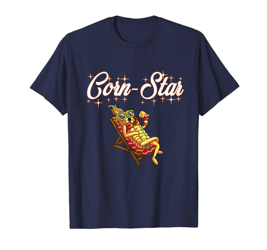 Corn Star Funny Maize Farmer Pornstar T-Shirt