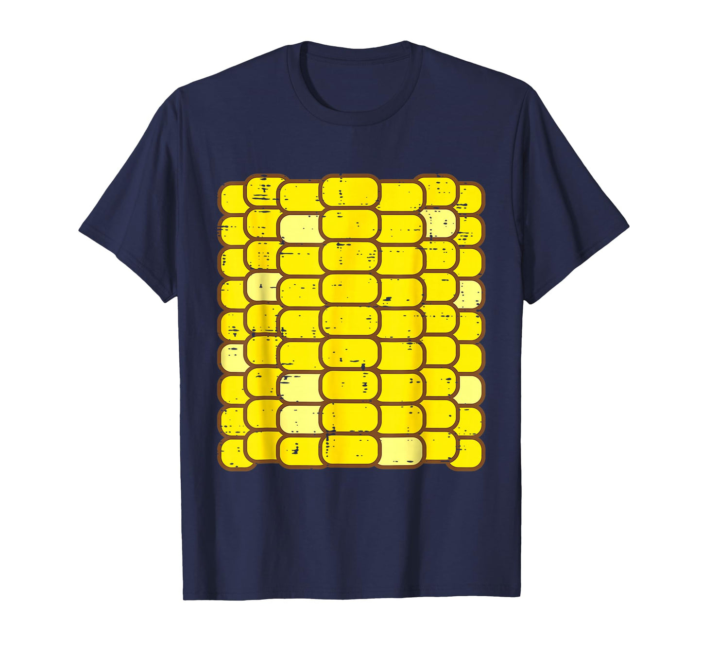 Corn Halloween Costume Funny Foodie Farmer Men Women Kids T-Shirt