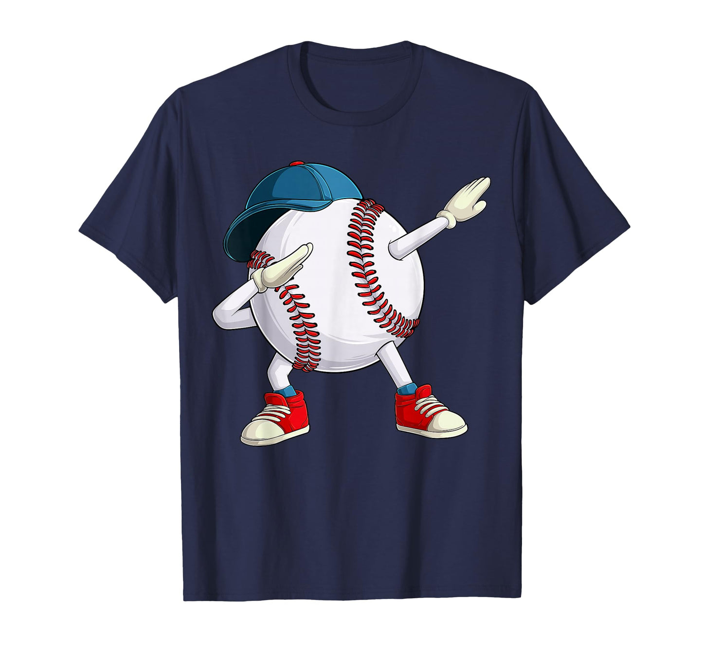 Dabbing Dab Dance Baseball Graphic Boys Girls Women Men T-Shirt
