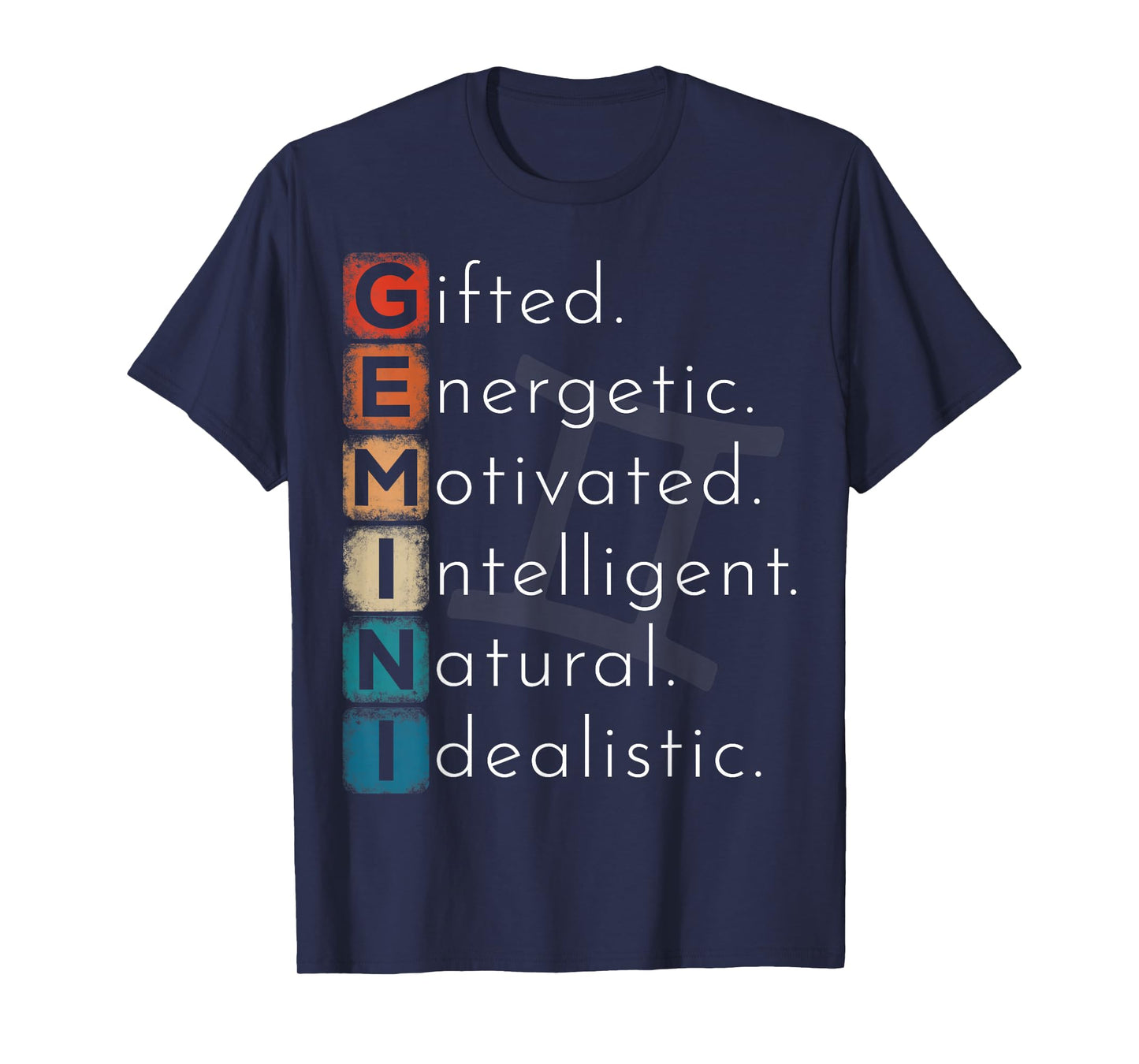 Gemini Zodiac Sign for Men Women Kids Gemini Birthday Funny T-Shirt