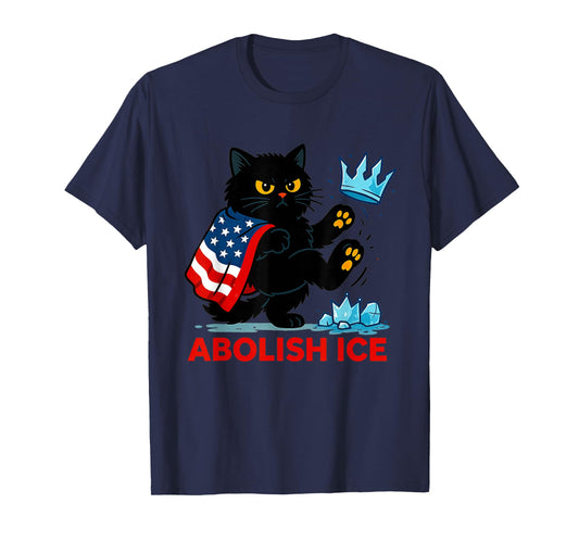 Abolish ICE Retro Anti ICE Shirts Womens Mens T-Shirt