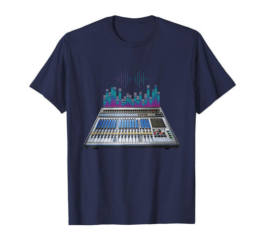 Sound Audio Engineer Mixing Board Music Creator Producer T-Shirt