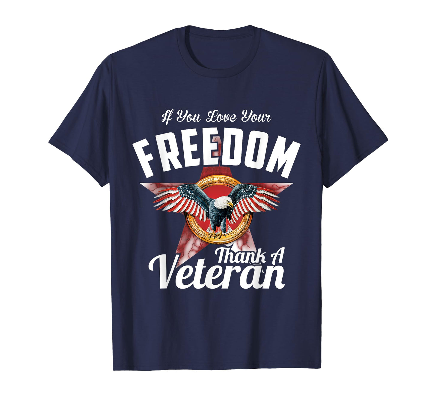 If you Love your Freedom Thank a Veteran T-shirt T-Shirt