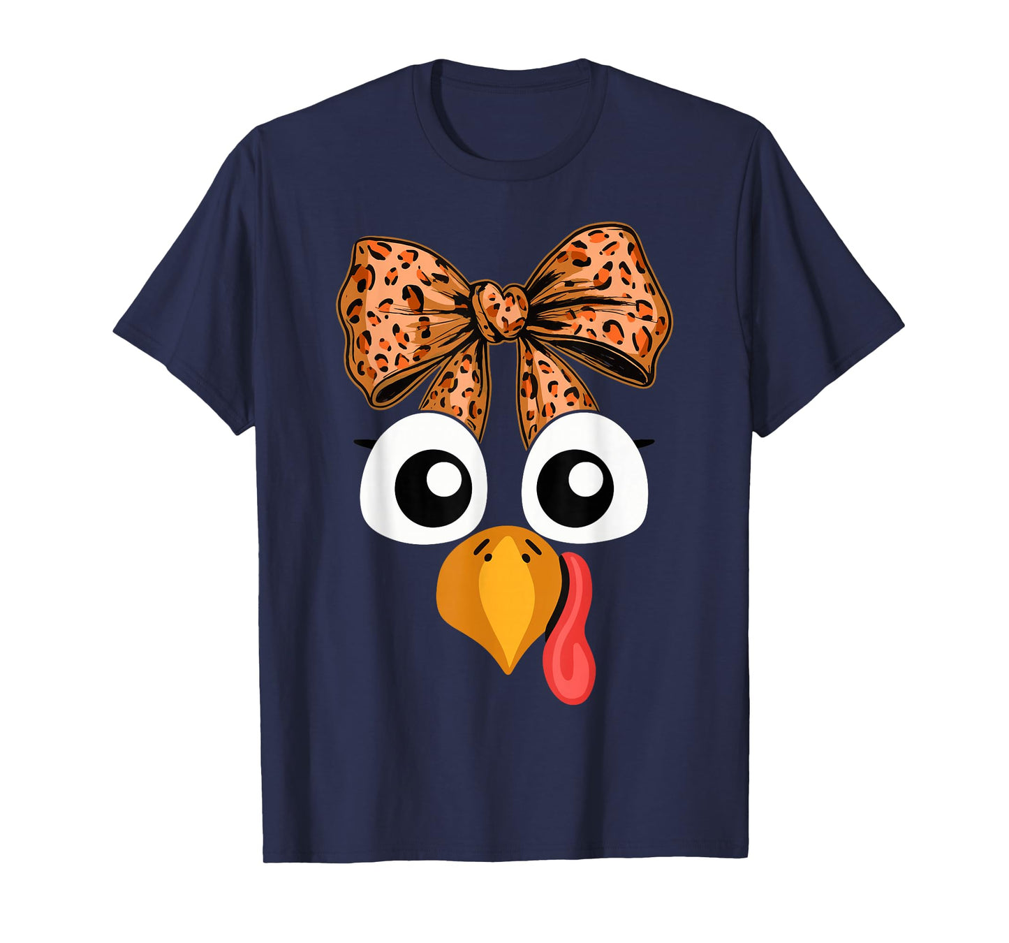 Chicken Face Turkey Thanksgiving T-Shirt