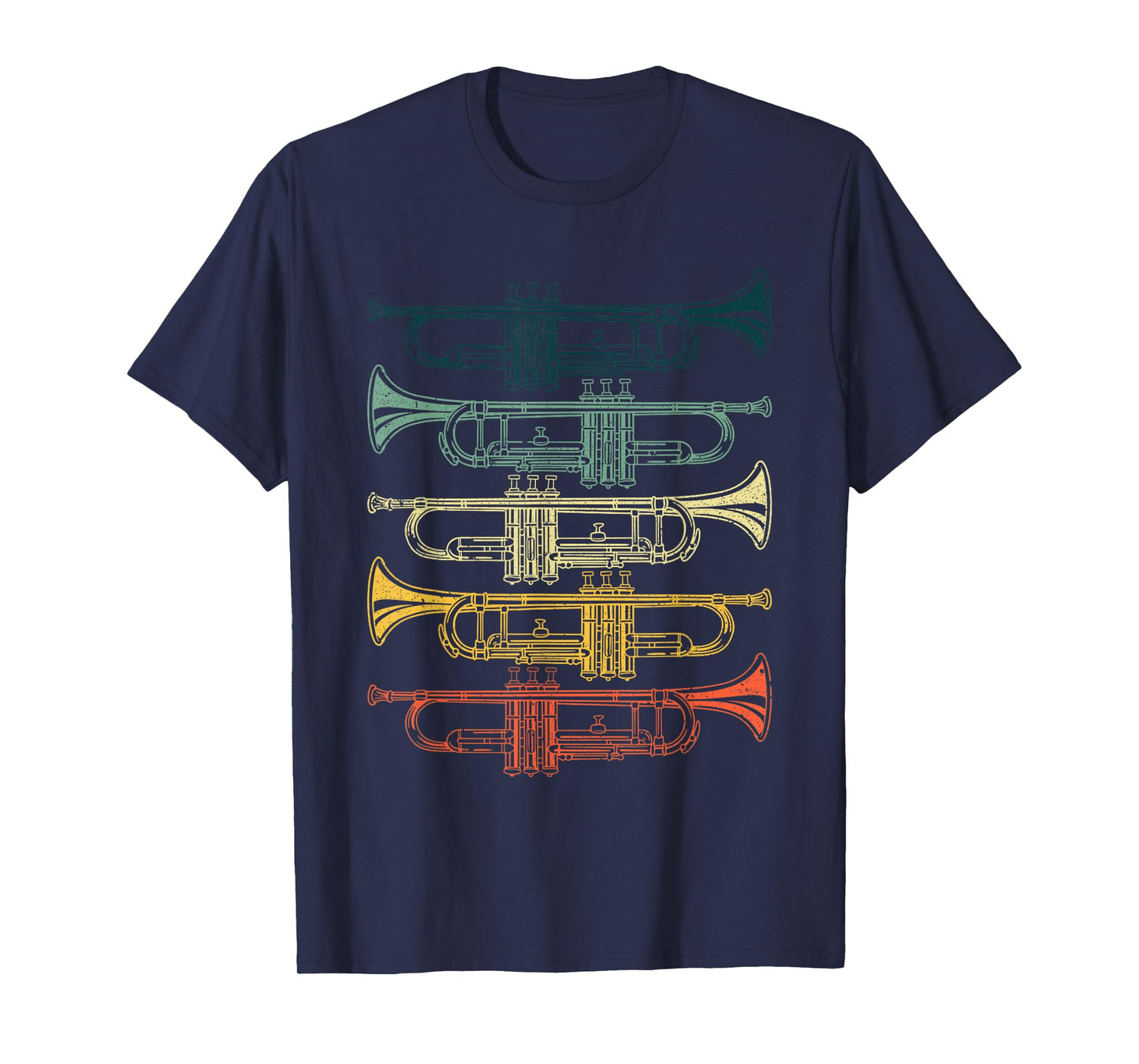 Cool Trumpet for Men Women Marching Band Musician Jazz Music T-Shirt