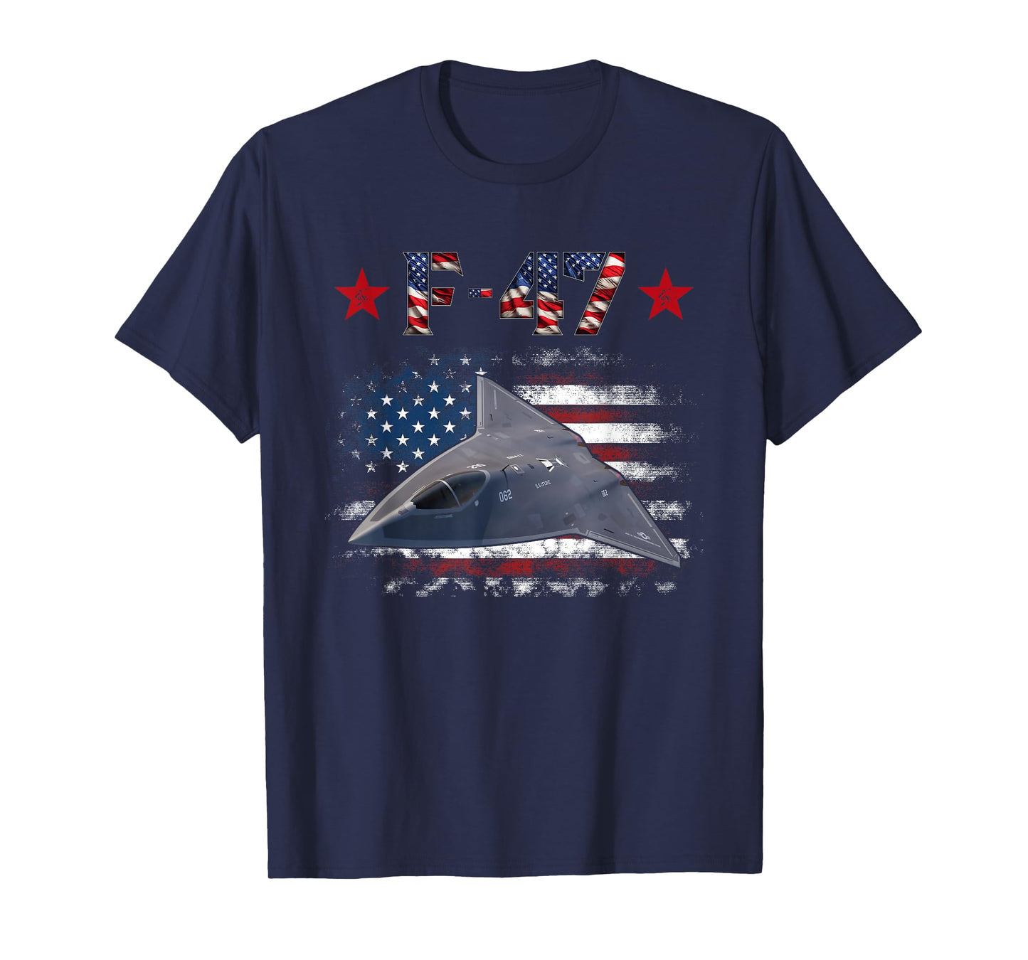 F-47 6th Generation USA Superpower Dominance, F47 Aircraft T-Shirt