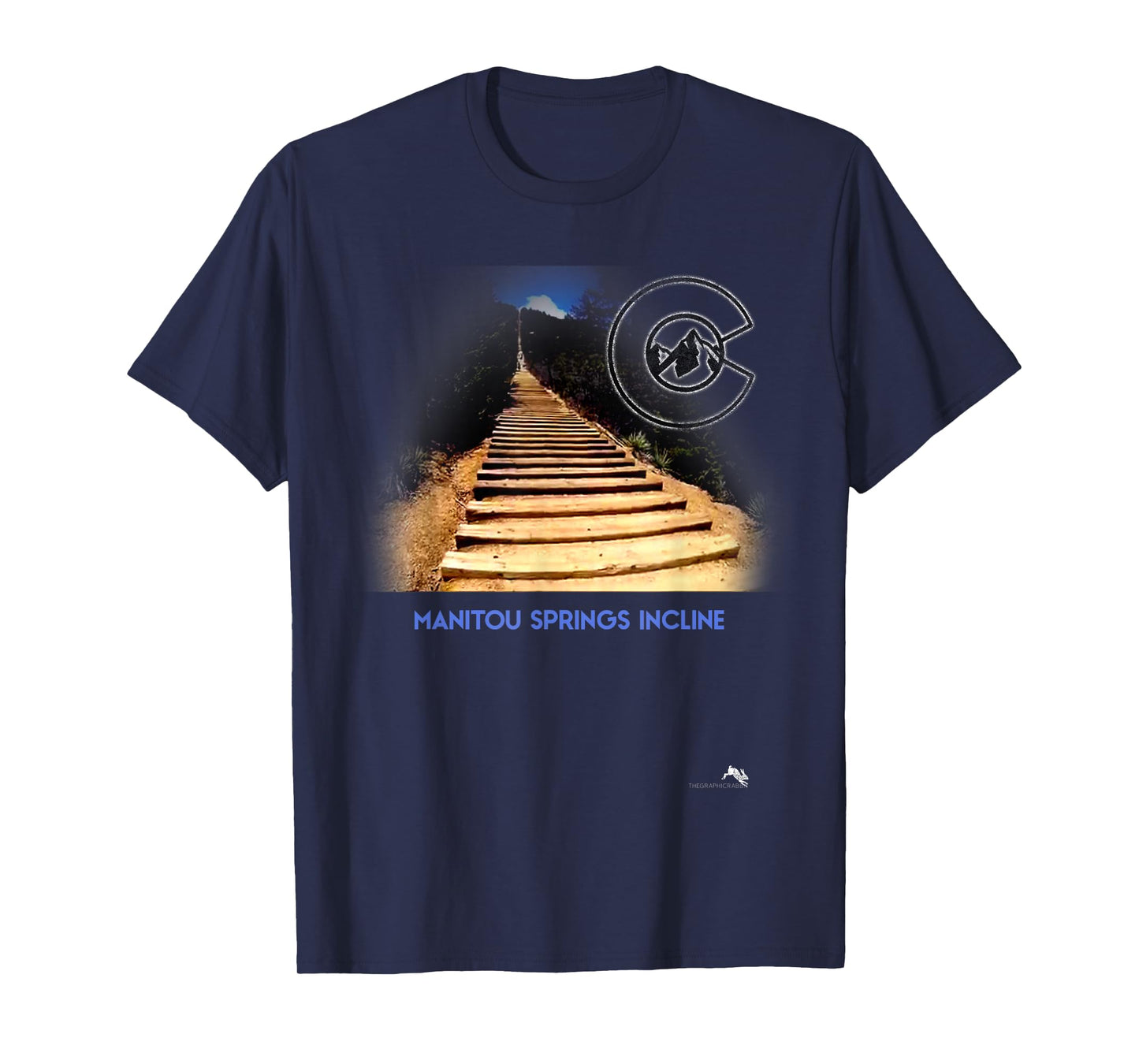 Manitou Springs Incline T-shirt Colorado T-Shirt