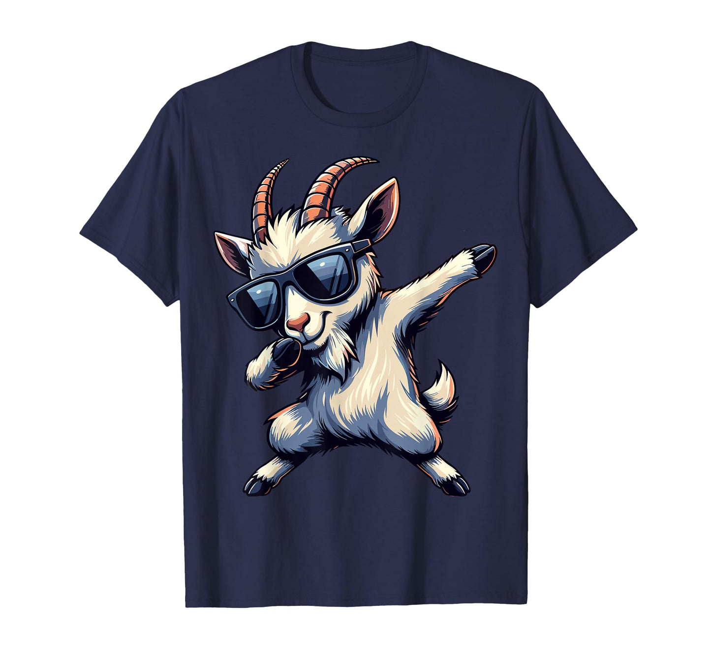 Dabbing Goat Sunglasses Animal T-Shirt