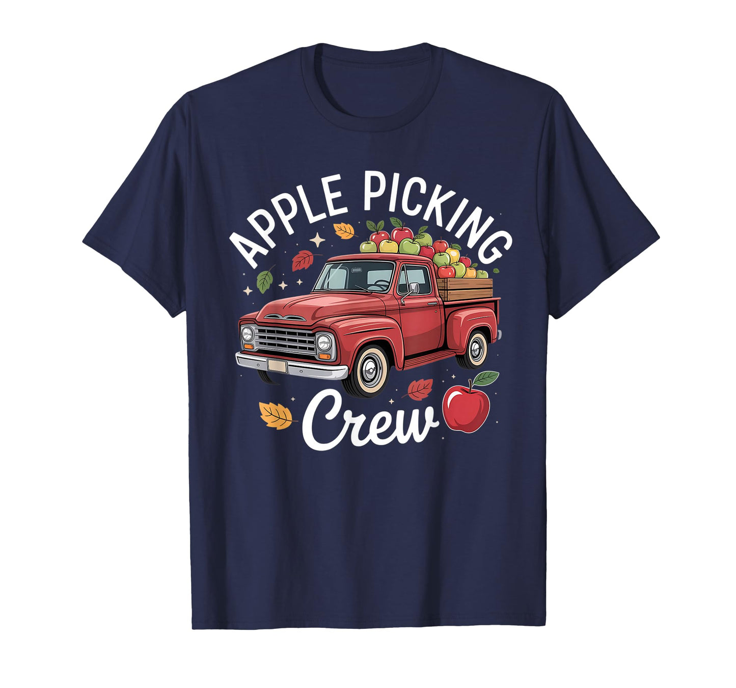 Apple Picking Crew Apple Picking Squad Cute Harvest Season T-Shirt