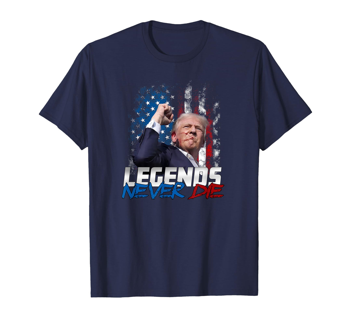 Legends Never Die - President Donald J. Trump T-Shirt