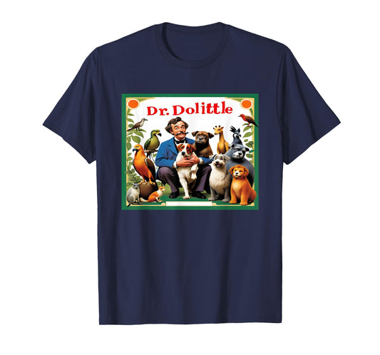 Animal Doctor & Communicator Dr Dolittle Children's Book Cover T-Shirt