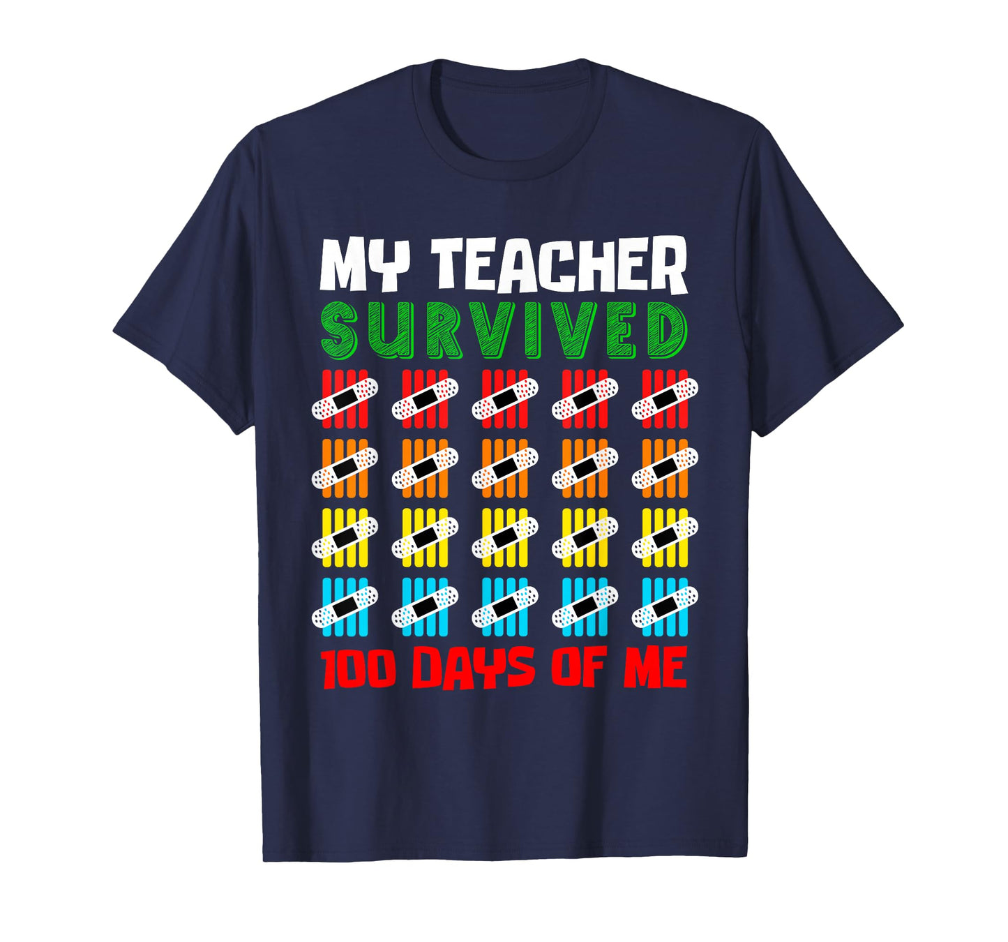 100 Days of School Kids 100th Day of School Costume T-Shirt