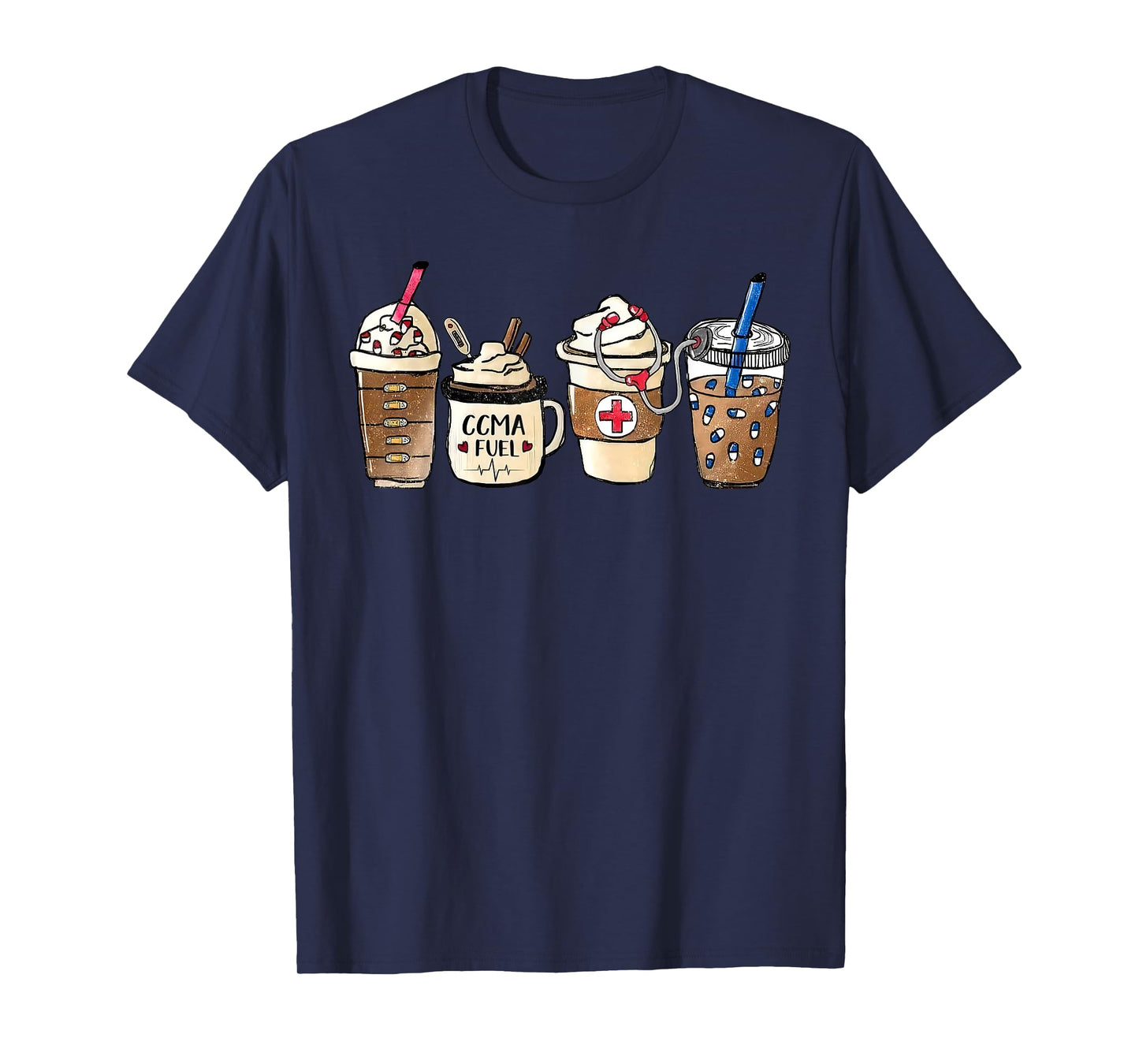Coffee CCMA Fuel Certified Clinical Medical Assistant T-Shirt