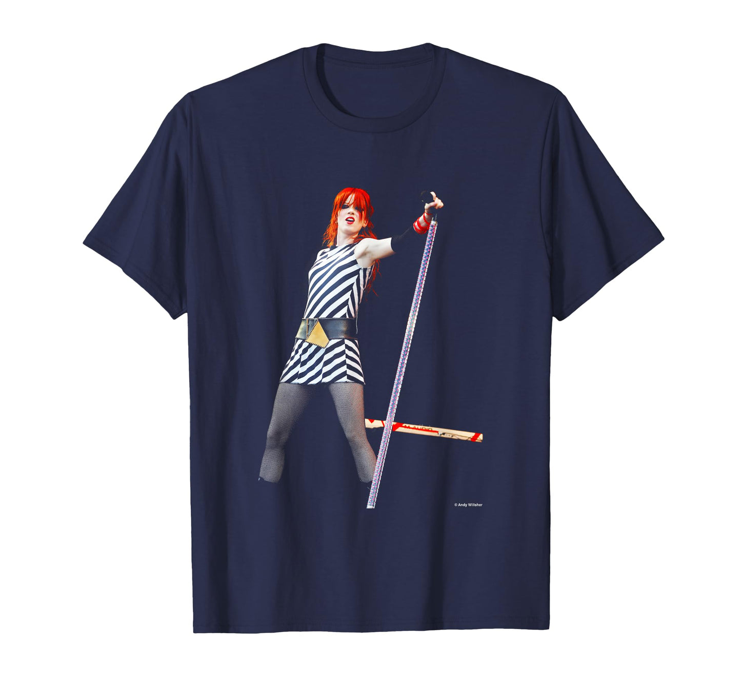 Garbage Shirley Manson Live by Andy Willsher T-Shirt